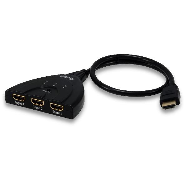 EQUIP HDMI SWITCHER 3 PORT  1080P